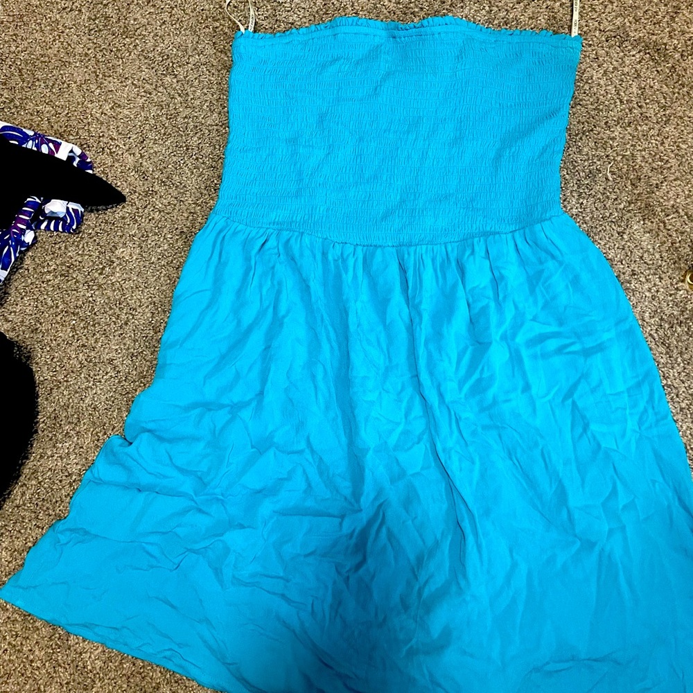 Strapless dress